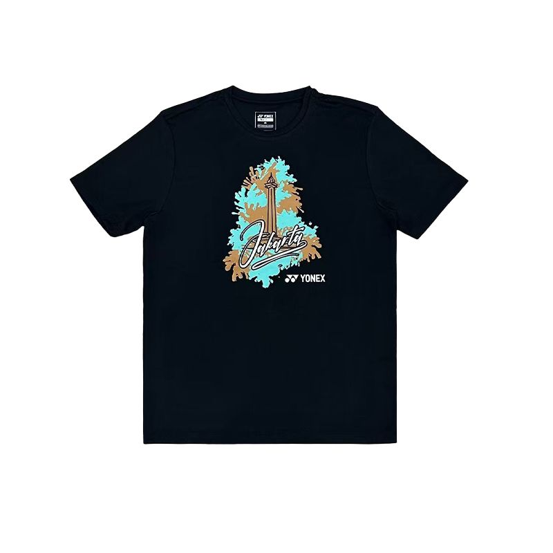 Футболка для бадминтона Unisex Crew Neck Moderate YONEX, черный
Футболка для бадминтона Unisex Crew Neck Moderate YONEX, черный