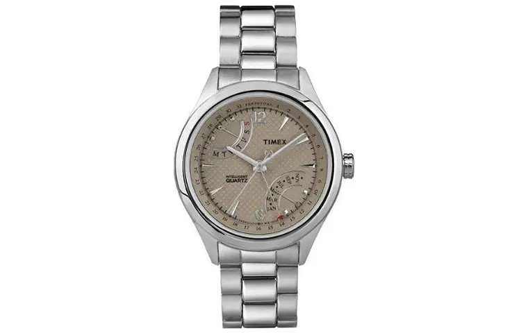 TIMEX Часы T Series Wrist Watch Quartz Movement Stainless Steel Strap 42mm Coffee Watch Dial Men's Watch, Coffee Watch Dial
TIMEX Часы T Series Wrist Watch Quartz Movement Stainless Steel Strap 42mm Coffee Watch Dial Men's Watch, Coffee Watch Dial