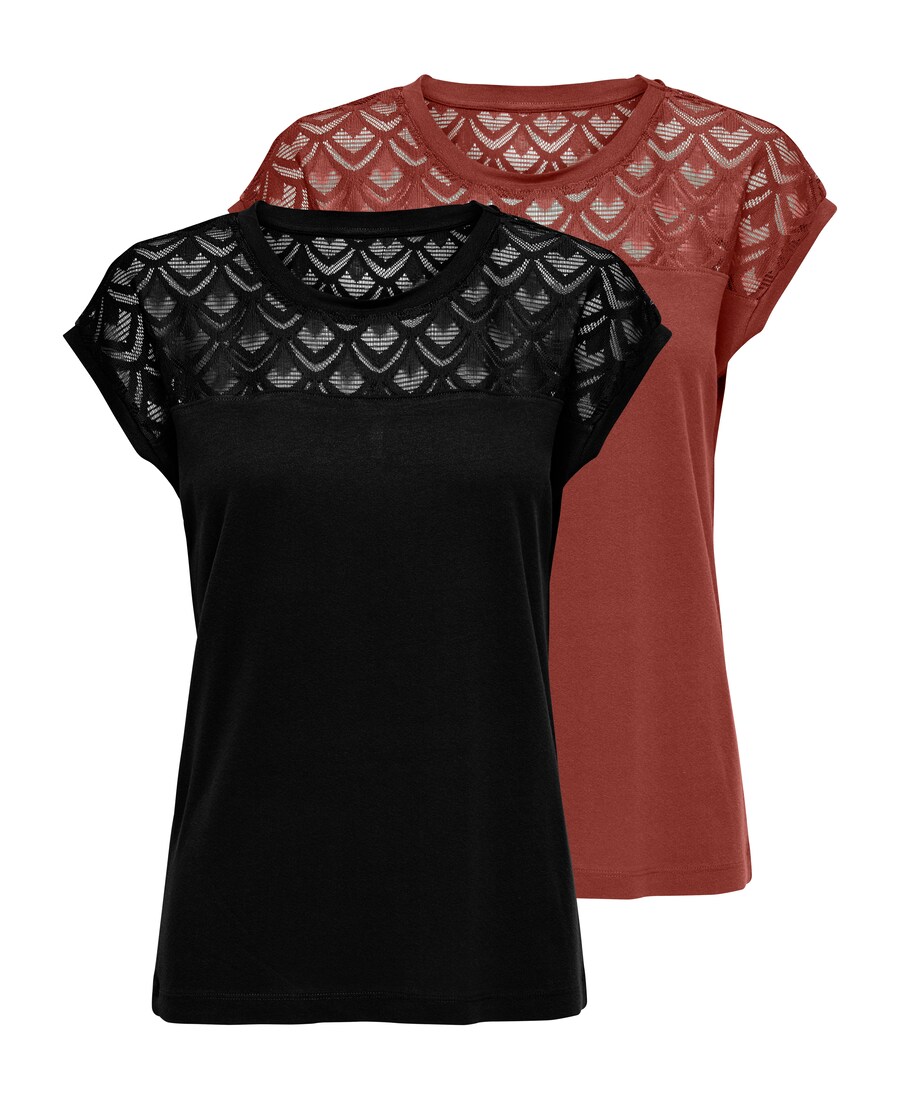 Рубашка ONLY, цвет Auburn/Black 
Рубашка ONLY, цвет Auburn/Black