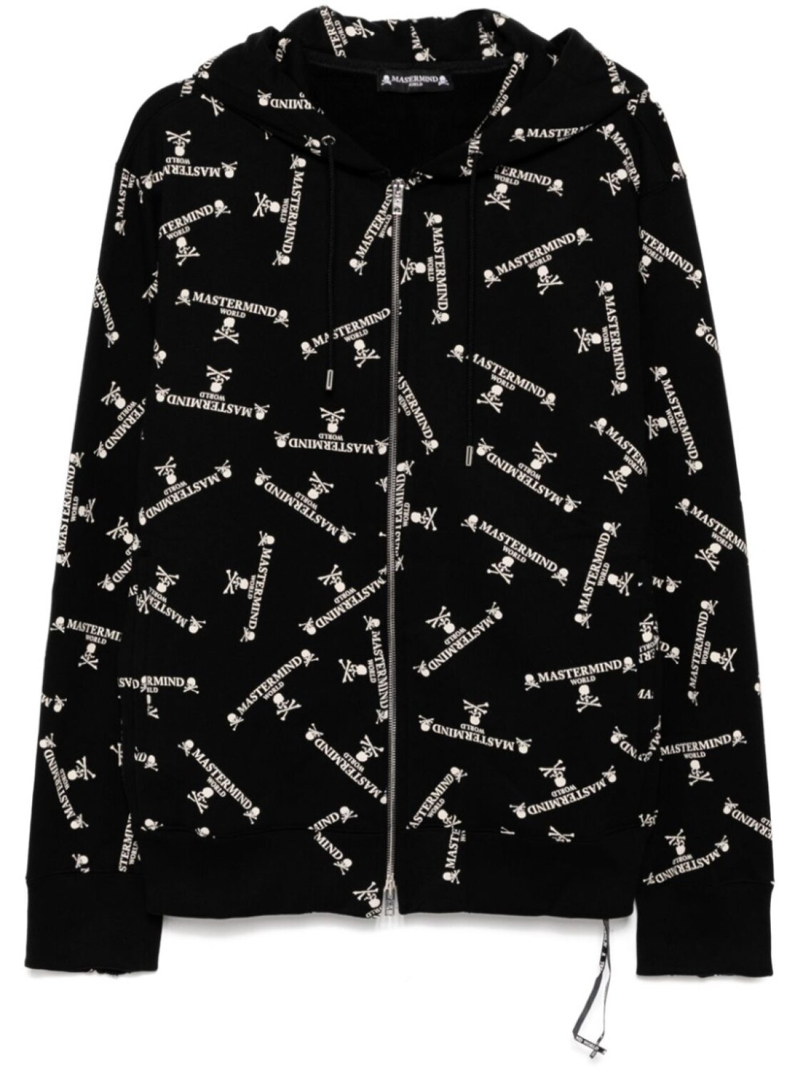 Худи на молнии с монограммой Mastermind World, черный
Худи на молнии с монограммой Mastermind World, черный
