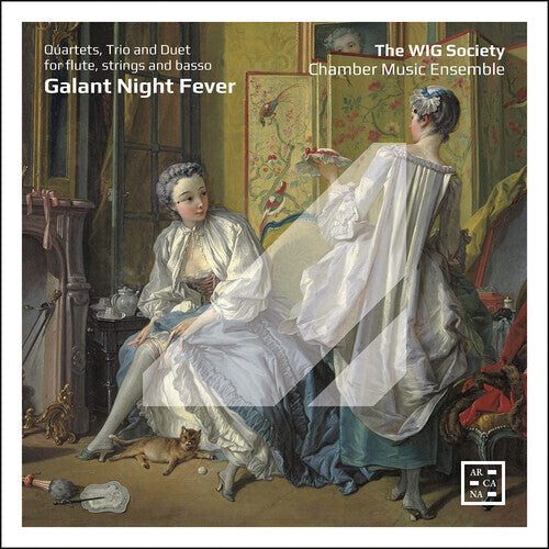 CD диск Wig Society Chamber Music Ensemble: Galant Night Fever - Quartets, Trio & Duet for flute, strings & basso
CD диск Wig Society Chamber Music Ensemble: Galant Night Fever - Quartets, Trio & Duet for flute, strings & basso