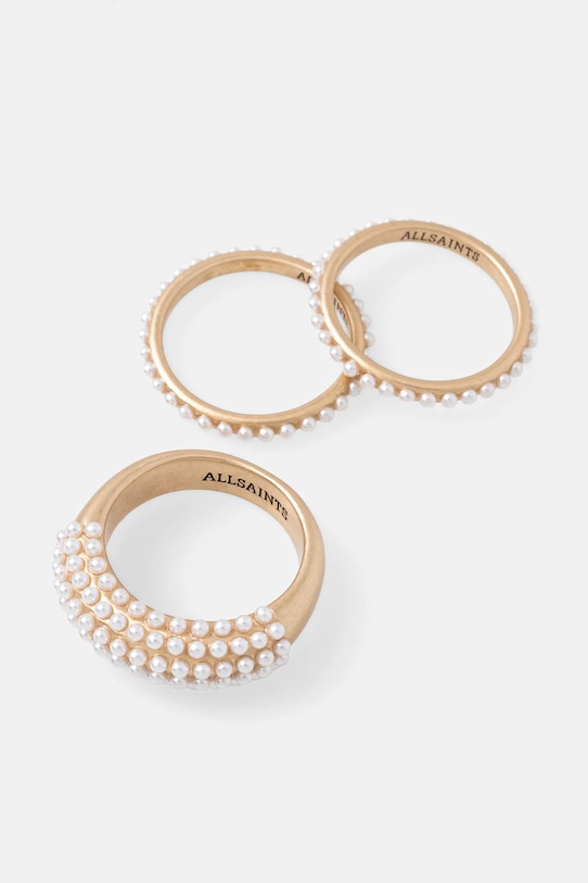 Комлпект колец Allsaints, золотой
Комлпект колец Allsaints, золотой