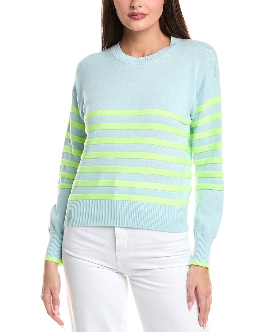 WISPR Brynn Полосатый свитер из смесового шелка, синий
WISPR Brynn Полосатый свитер из смесового шелка, синий