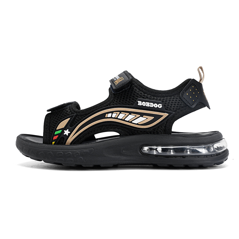 Детские сандалии BOBDOG, черный/золотой
Детские сандалии BOBDOG, черный/золотой