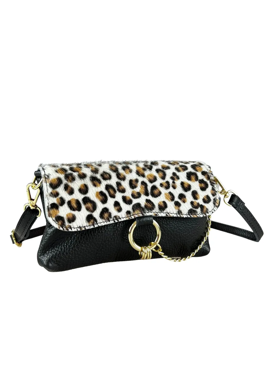 Сумка через плечо COLLEZIONE ALESSANDRO "Mini-Leo", из кожи с воловьей кожей, черный
Сумка через плечо COLLEZIONE ALESSANDRO "Mini-Leo", из кожи с воловьей кожей, черный