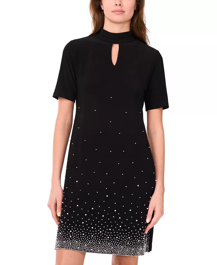 Женское короткое платье А-силуэта с вырезом-замочной скважиной MSK
Женское короткое платье А-силуэта с вырезом-замочной скважиной MSK