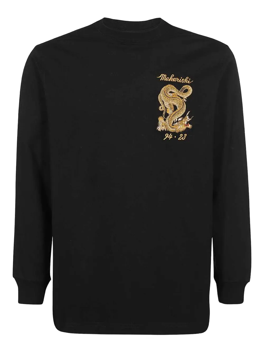 Футболка с длинными рукавами и вышитым драконом Maharishi, черный
Футболка с длинными рукавами и вышитым драконом Maharishi, черный