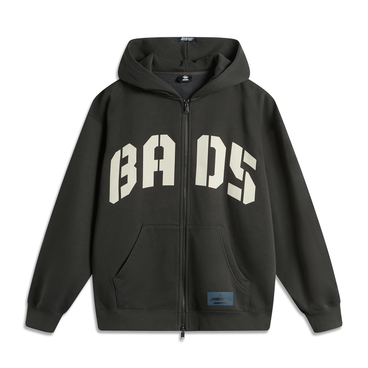 Толстовка LiNing Badfive мужская обсидианово-серая
Толстовка LiNing Badfive мужская обсидианово-серая