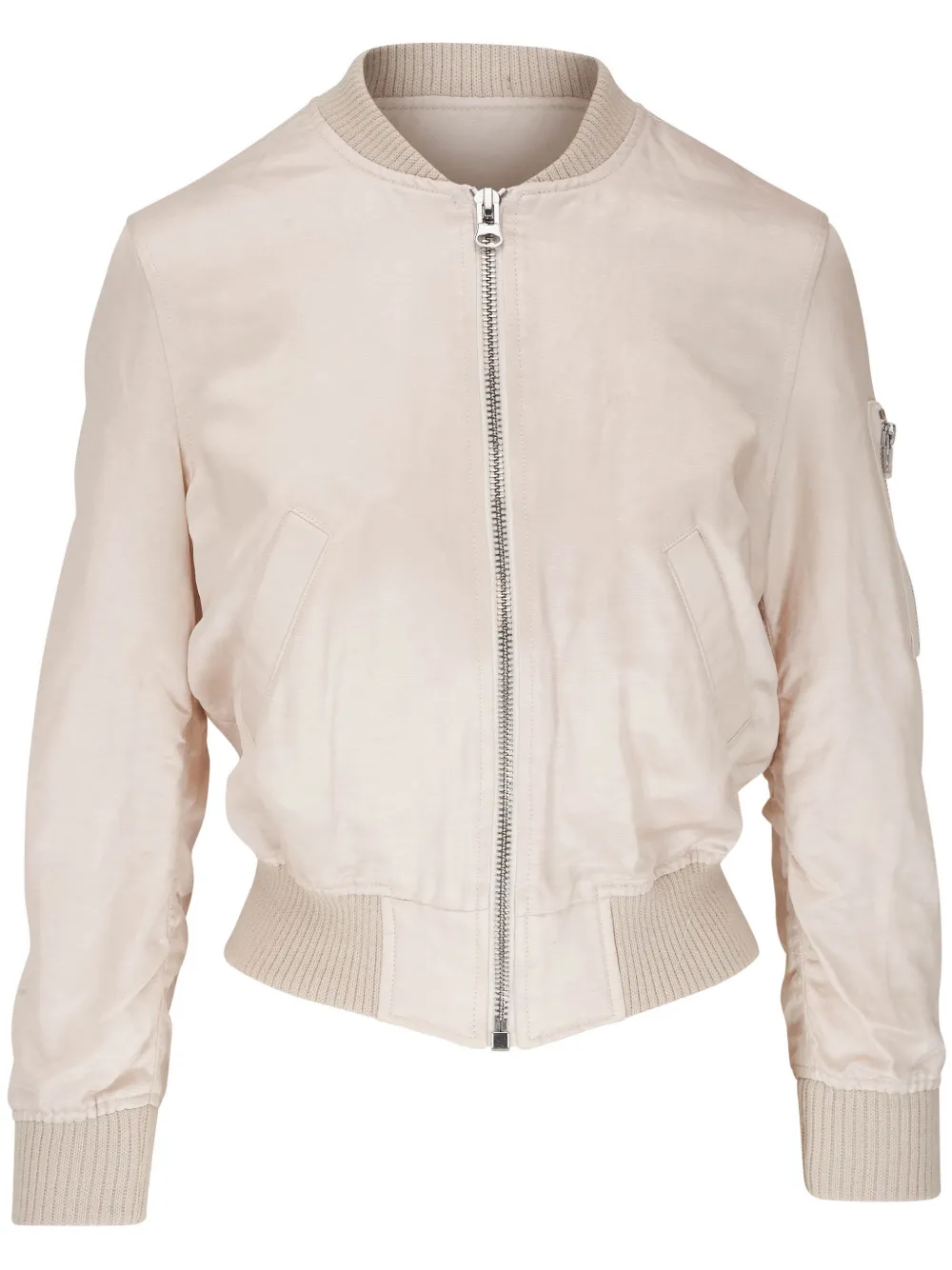 Льняной бомбер на молнии R13, нейтральный
Льняной бомбер на молнии R13, нейтральный