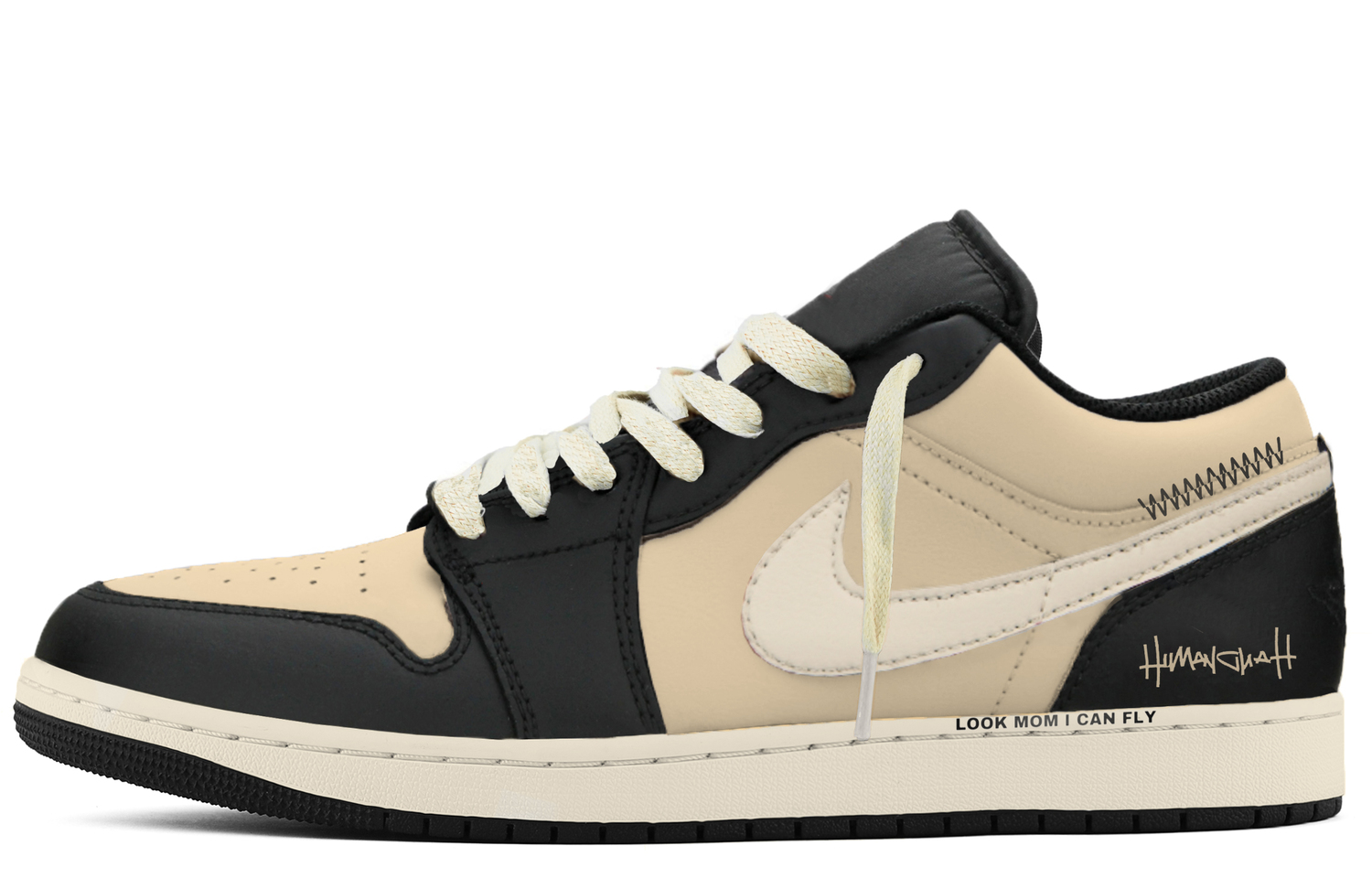 Jordan Мужские баскетбольные кроссовки Air 1 с износостойким низким верхом, винтажного дизайна, бежево-черный
Jordan Мужские баскетбольные кроссовки Air 1 с износостойким низким верхом, винтажного дизайна, бежево-черный