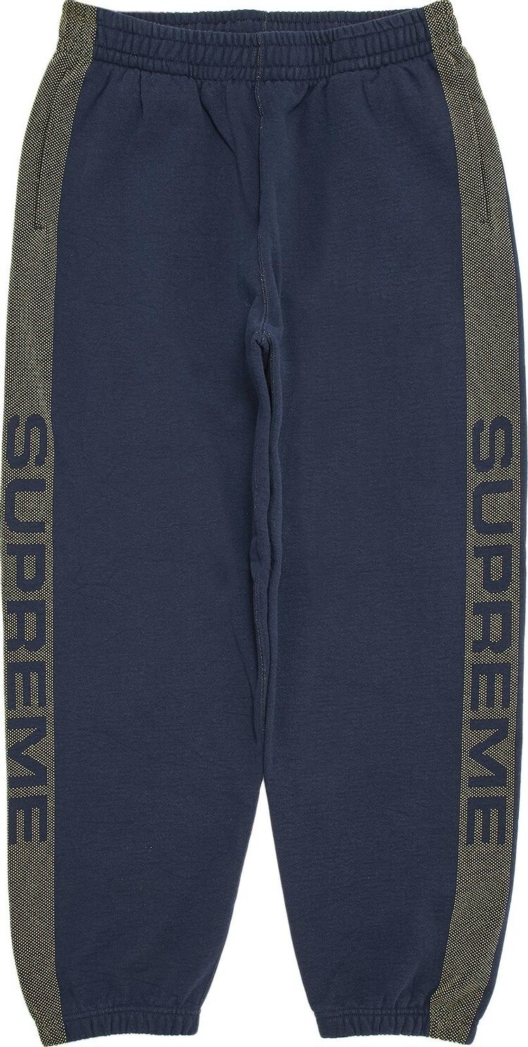 Спортивные брюки Supreme Jacquard Stripe 'Navy', синий
Спортивные брюки Supreme Jacquard Stripe 'Navy', синий