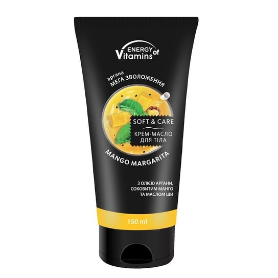 Энергия витаминов, Крем-масло для тела, Манго Маргарита, 150мл, ENERGY OF VITAMINS
Энергия витаминов, Крем-масло для тела, Манго Маргарита, 150мл, ENERGY OF VITAMINS
