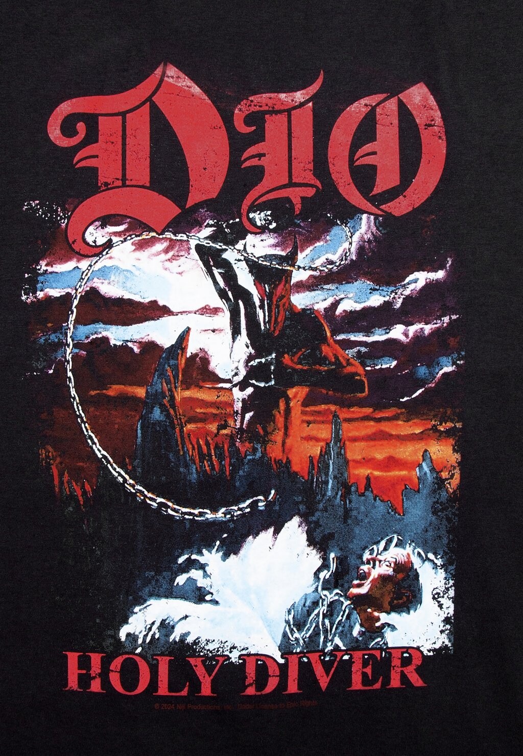 Футболка с принтом DIO HOLY DIVER rockshirts, черный
Футболка с принтом DIO HOLY DIVER rockshirts, черный
