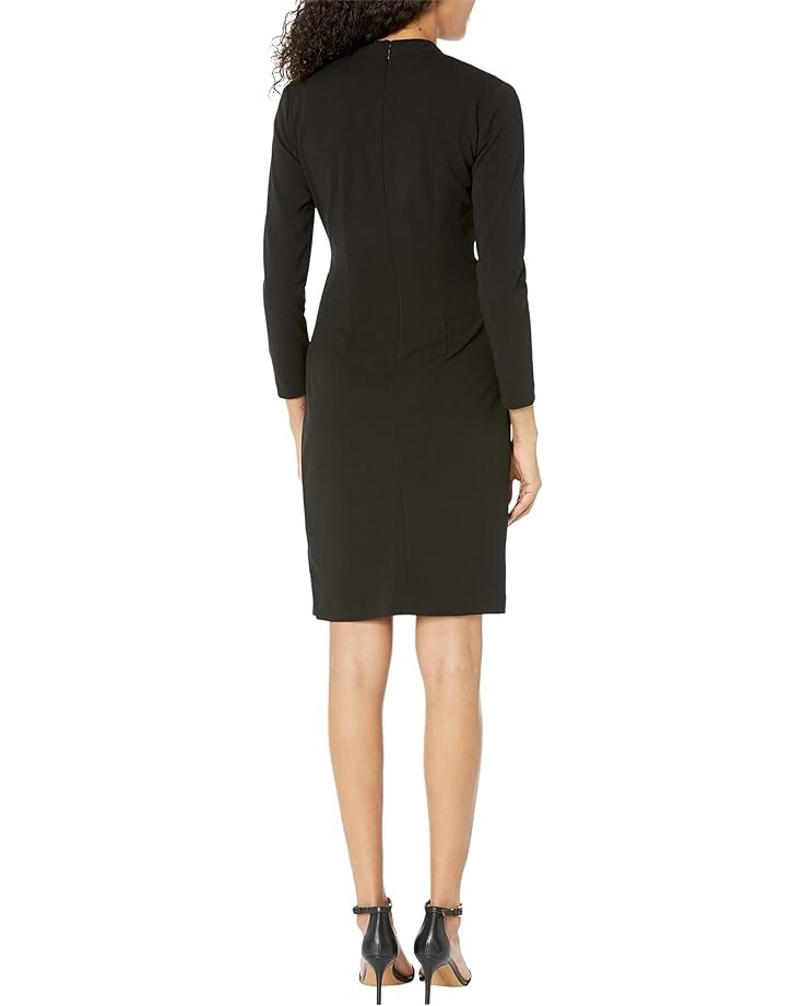 Платье DKNY Long Sleeve V-Neck Dress with Hardware, черный
Платье DKNY Long Sleeve V-Neck Dress with Hardware, черный