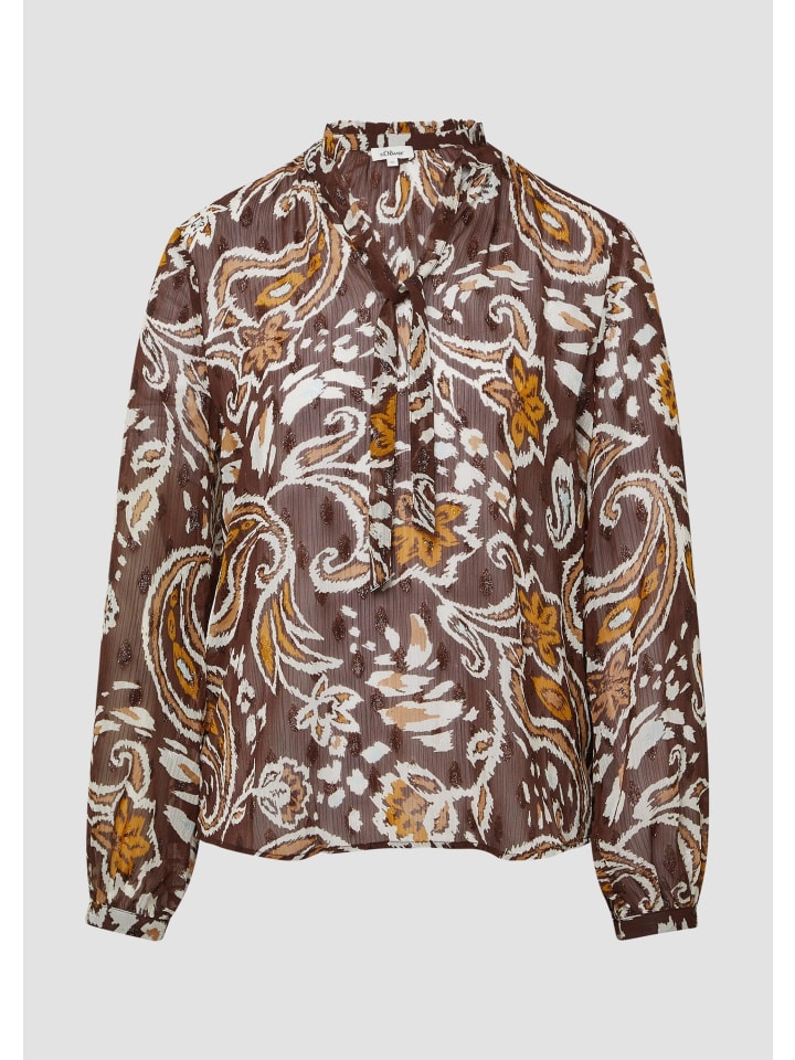 Блузка 89А2_темно-коричневый s.Oliver
Блузка 89А2_темно-коричневый s.Oliver