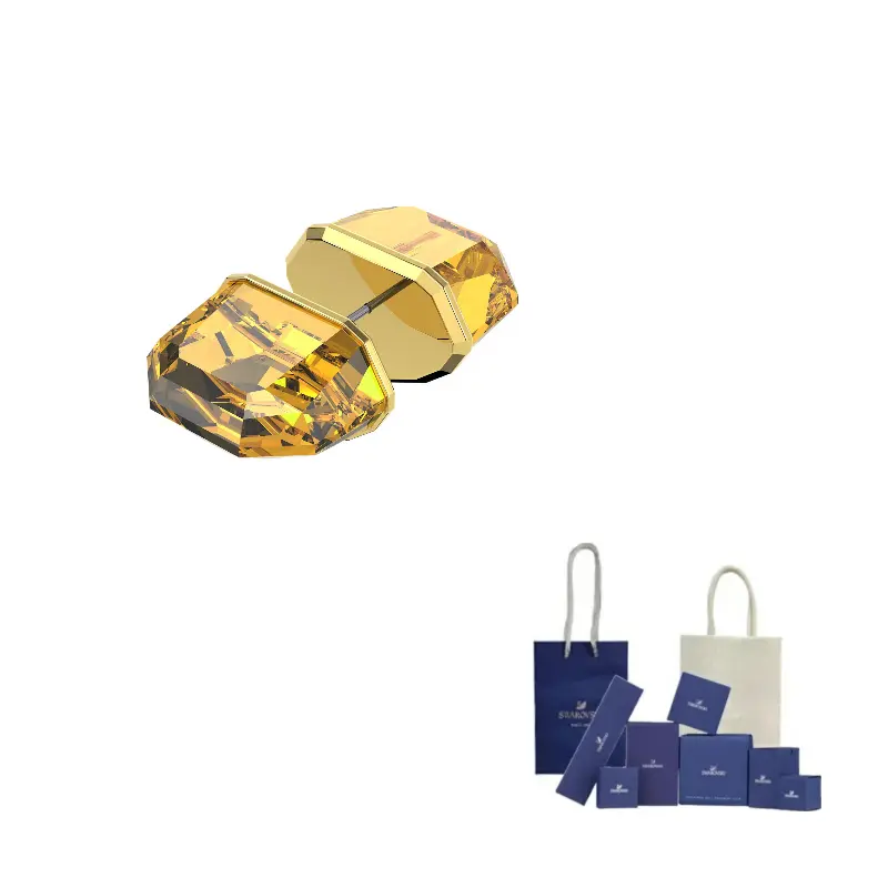 Люрекс серьги-гвоздики женские Swarovski, желтый
Люрекс серьги-гвоздики женские Swarovski, желтый