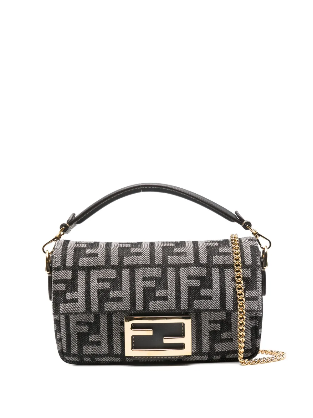 Мини-сумка Baguette Fendi, черный
Мини-сумка Baguette Fendi, черный