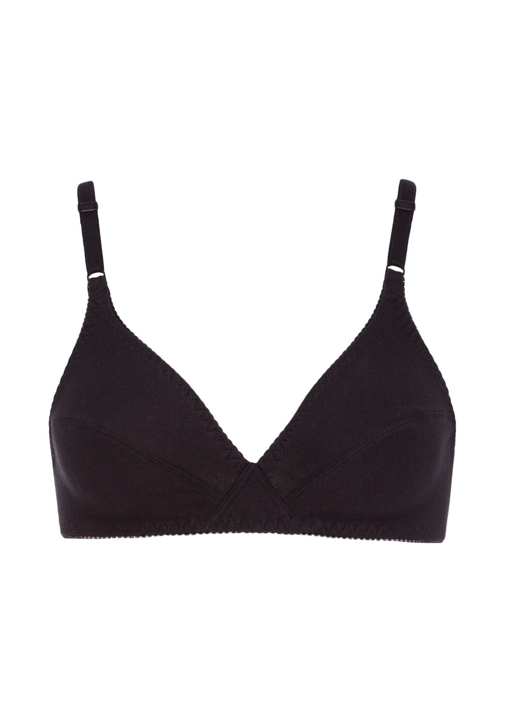 Женский мягкий бюстгальтер Rock'n'Roll N из хлопка, без косточек BeeDees, черный 
Женский мягкий бюстгальтер Rock'n'Roll N из хлопка, без косточек BeeDees, черный