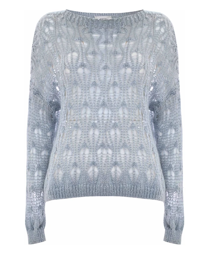 Элегантный свитер с ажурной отделкой Kocca, синий
Элегантный свитер с ажурной отделкой Kocca, синий