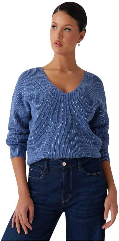 Свитер GUESS Lorien с пайетками, Nordic Sea
Свитер GUESS Lorien с пайетками, Nordic Sea