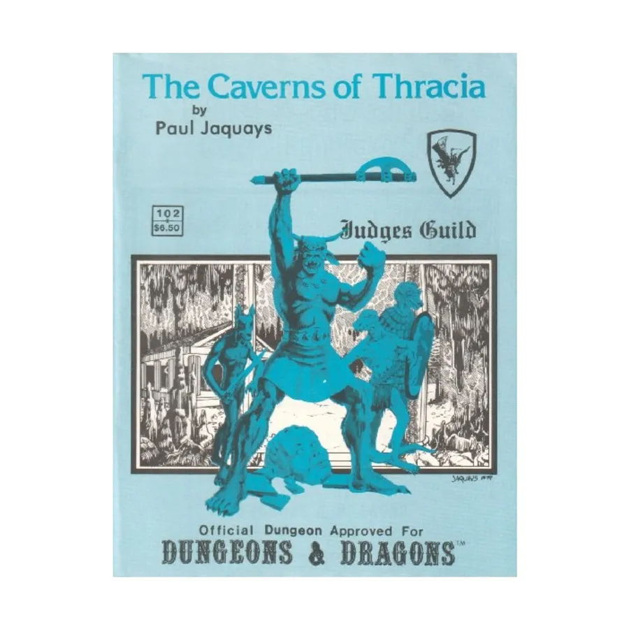 Модуль Caverns of Thracia (3rd Printing), Dungeons & Dragons Fantasy Modules (A - C) (Judges Guild)
Модуль Caverns of Thracia (3rd Printing), Dungeons & Dragons Fantasy Modules (A - C) (Judges Guild)