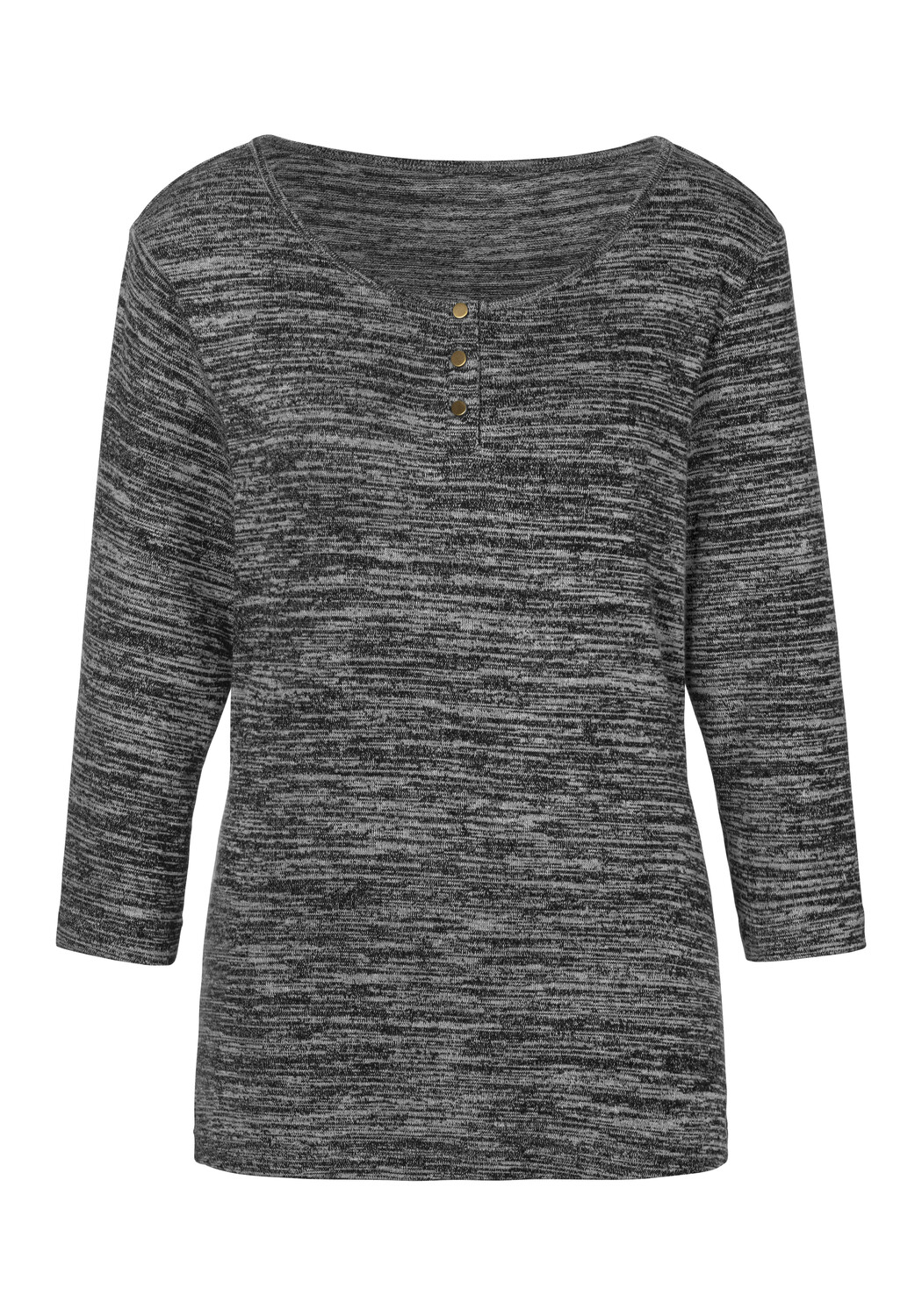 Футболка LASCANA 3/4 Arm, цвет anthrazit-meliert
Футболка LASCANA 3/4 Arm, цвет anthrazit-meliert