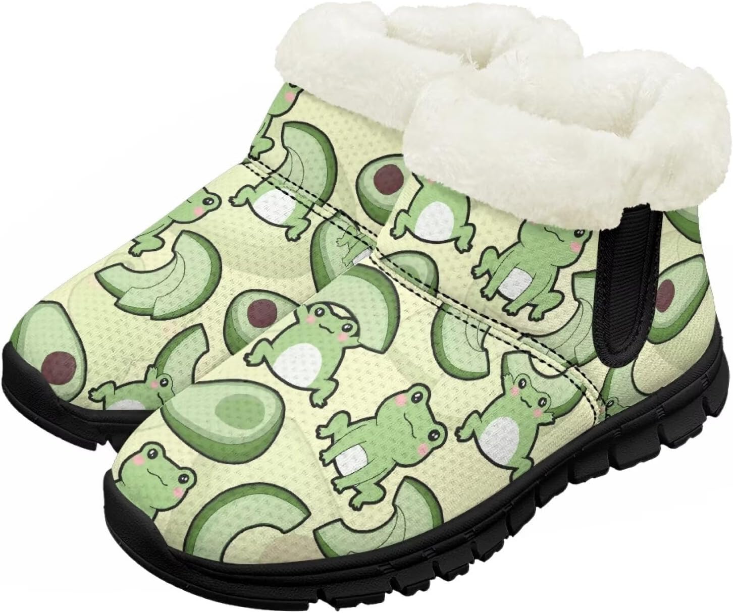 Зимние ботинки для девочек и мальчиков, ботильоны для детей, теплые с мехом, противоскользящие Pzuqiu, Avocado Frog
Зимние ботинки для девочек и мальчиков, ботильоны для детей, теплые с мехом, противоскользящие Pzuqiu, Avocado Frog