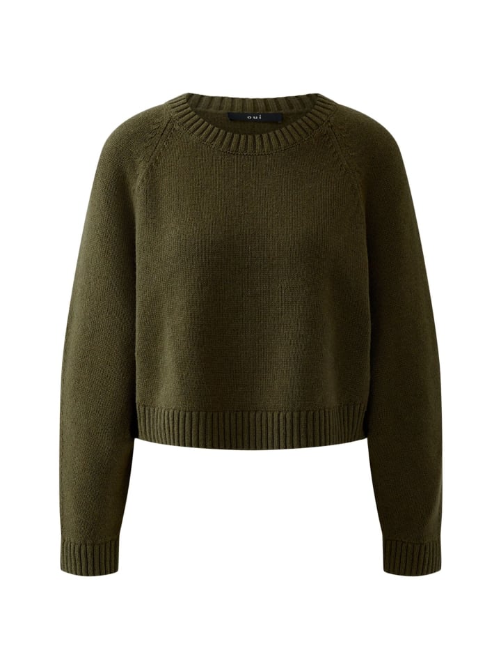 Свитер цвета хаки Oui
Свитер цвета хаки Oui