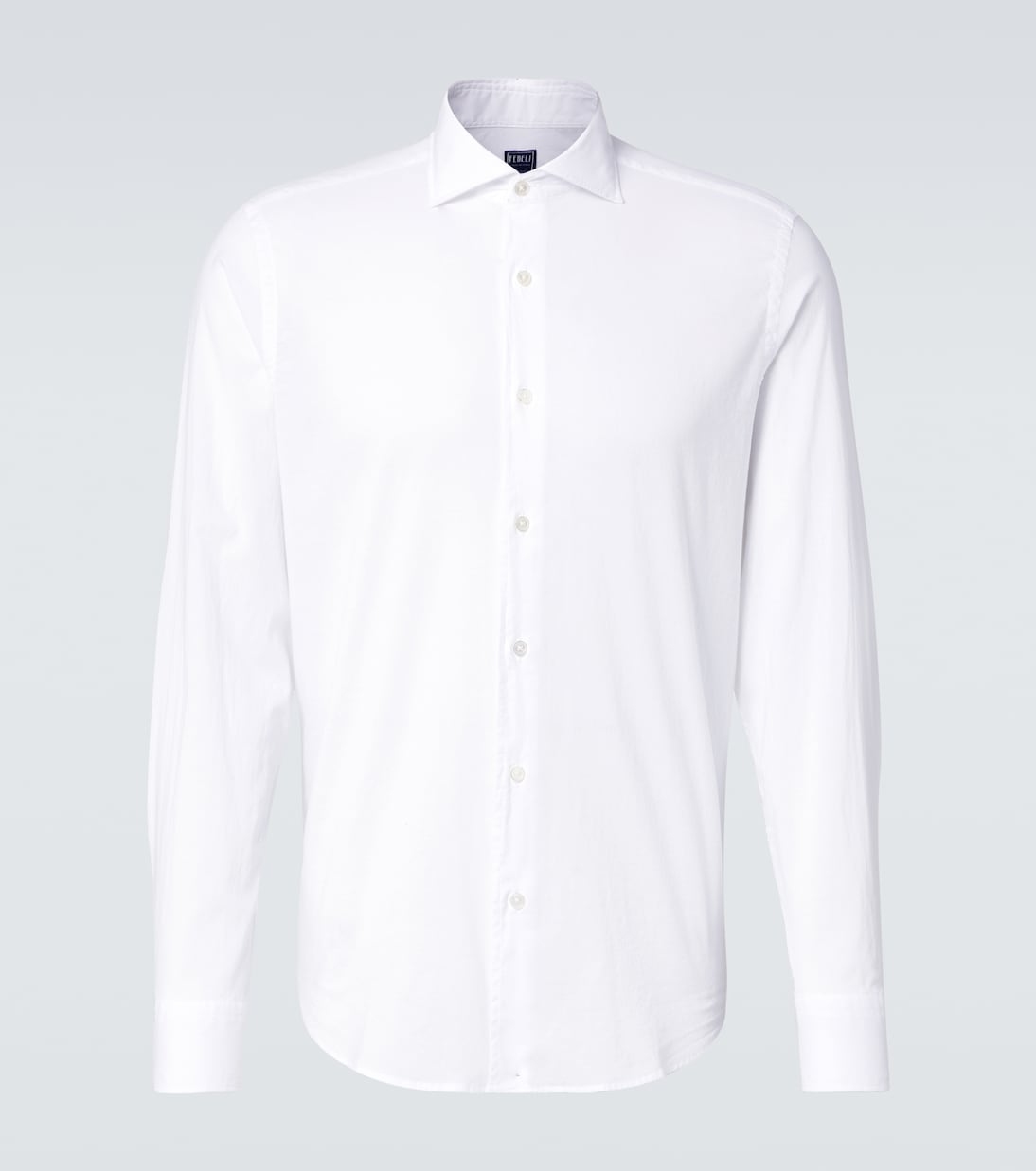 Хлопковая рубашка с добавками Fedeli, белый
Хлопковая рубашка с добавками Fedeli, белый