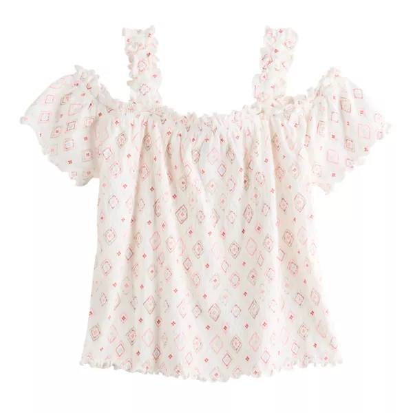 Детская и женская блузка с открытыми плечами, размеры 6-20, обычные и плюс So, цвет cream geo
Детская и женская блузка с открытыми плечами, размеры 6-20, обычные и плюс So, цвет cream geo