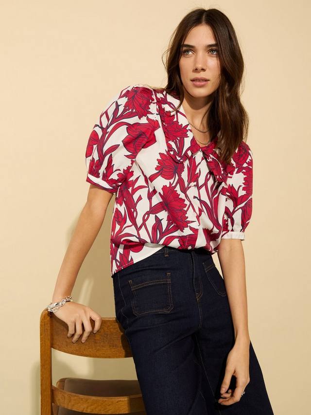 Rosana Floral Pure Organic Cotton блузка Baukjen, Crimson/Multi
Rosana Floral Pure Organic Cotton блузка Baukjen, Crimson/Multi