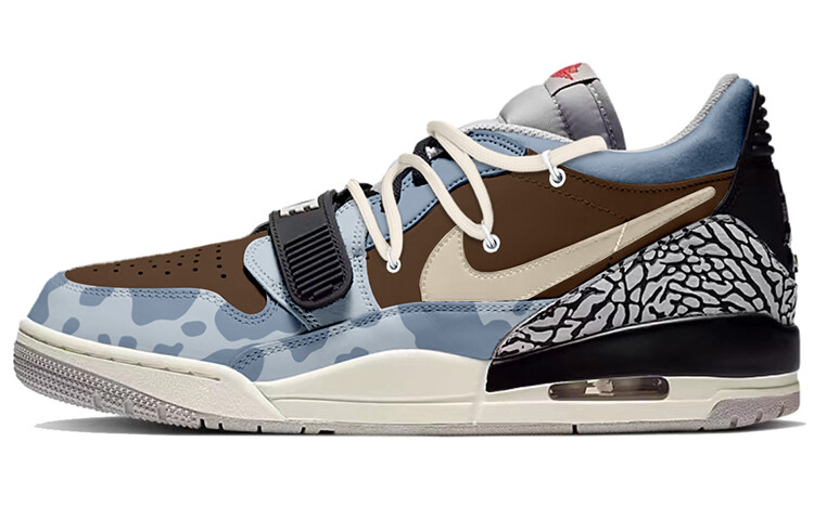 Кроссовки Jordan Legacy 312 Vintage Basketball Shoes Men High-top Brown, синий
Кроссовки Jordan Legacy 312 Vintage Basketball Shoes Men High-top Brown, синий