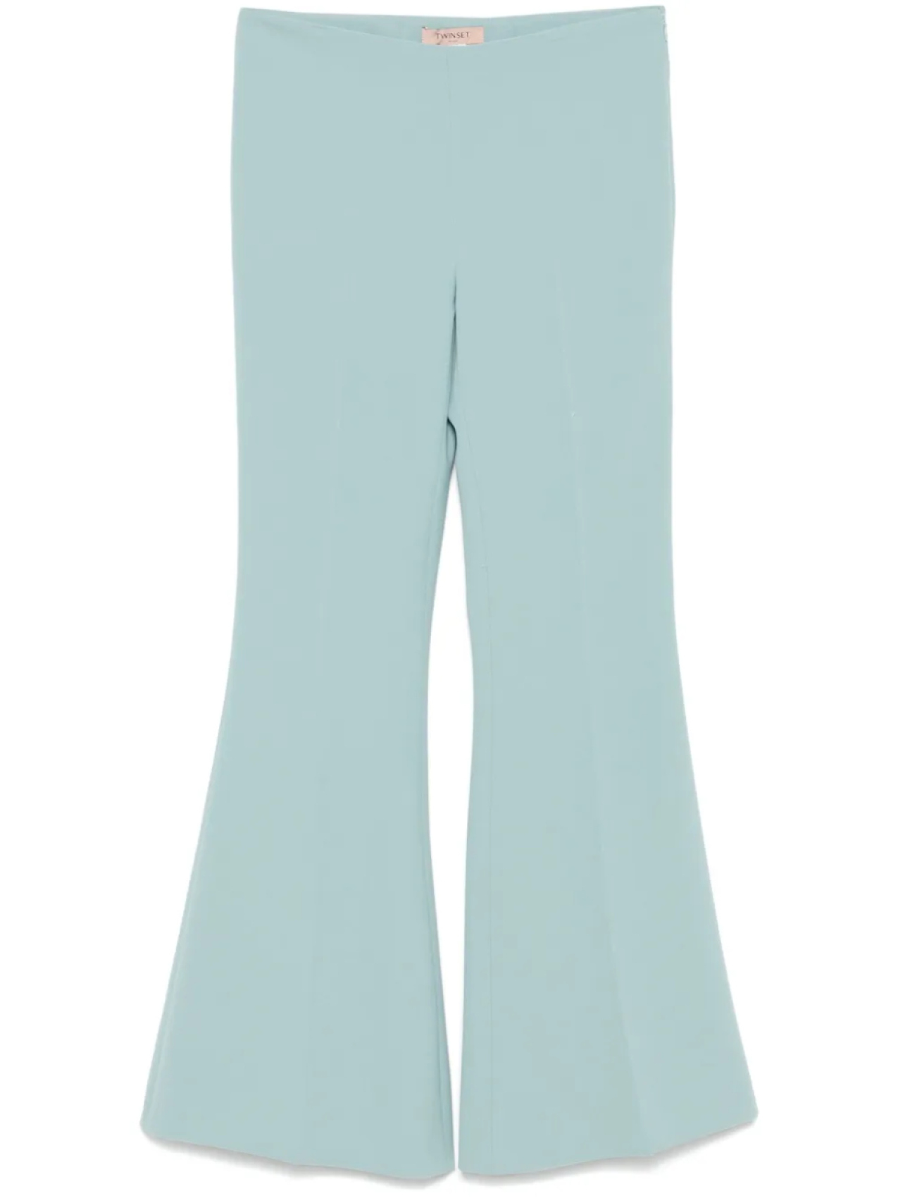 Расклешенные креповые брюки TWINSET, синий
Расклешенные креповые брюки TWINSET, синий