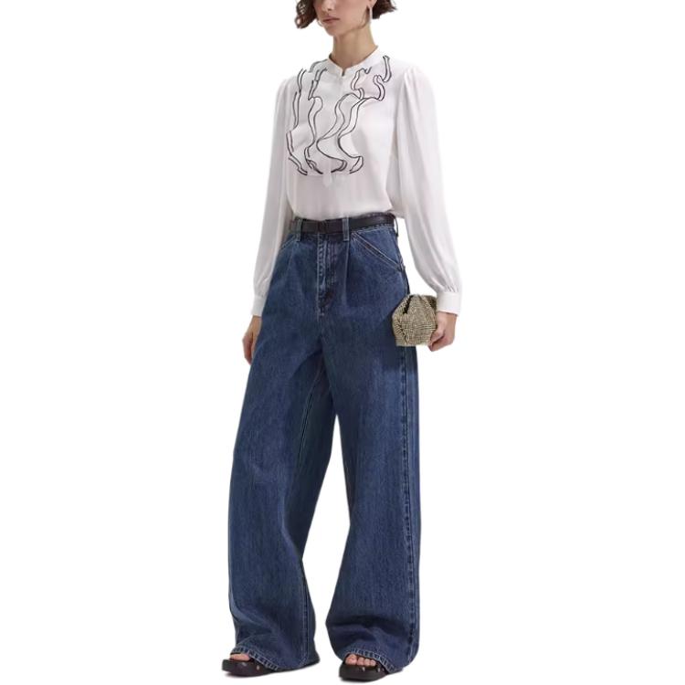 Футболка Self Portrait женская слоновая кость белая 
Футболка Self Portrait женская слоновая кость белая