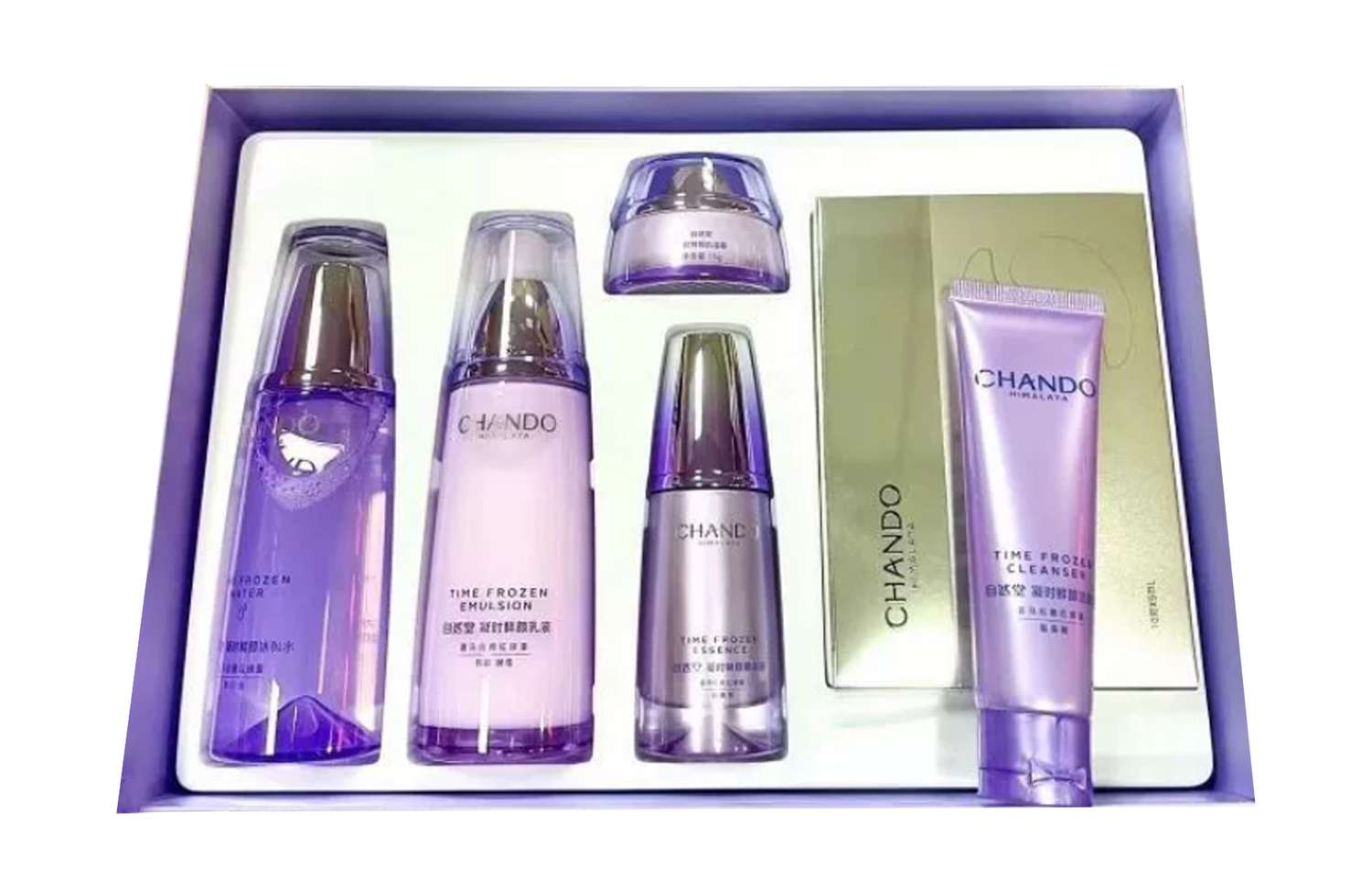 Набор Chronos Fresh Youth Revival Serums Box Skincare Sets, увлажняет и питает, 6 предметов CHANDO
Набор Chronos Fresh Youth Revival Serums Box Skincare Sets, увлажняет и питает, 6 предметов CHANDO