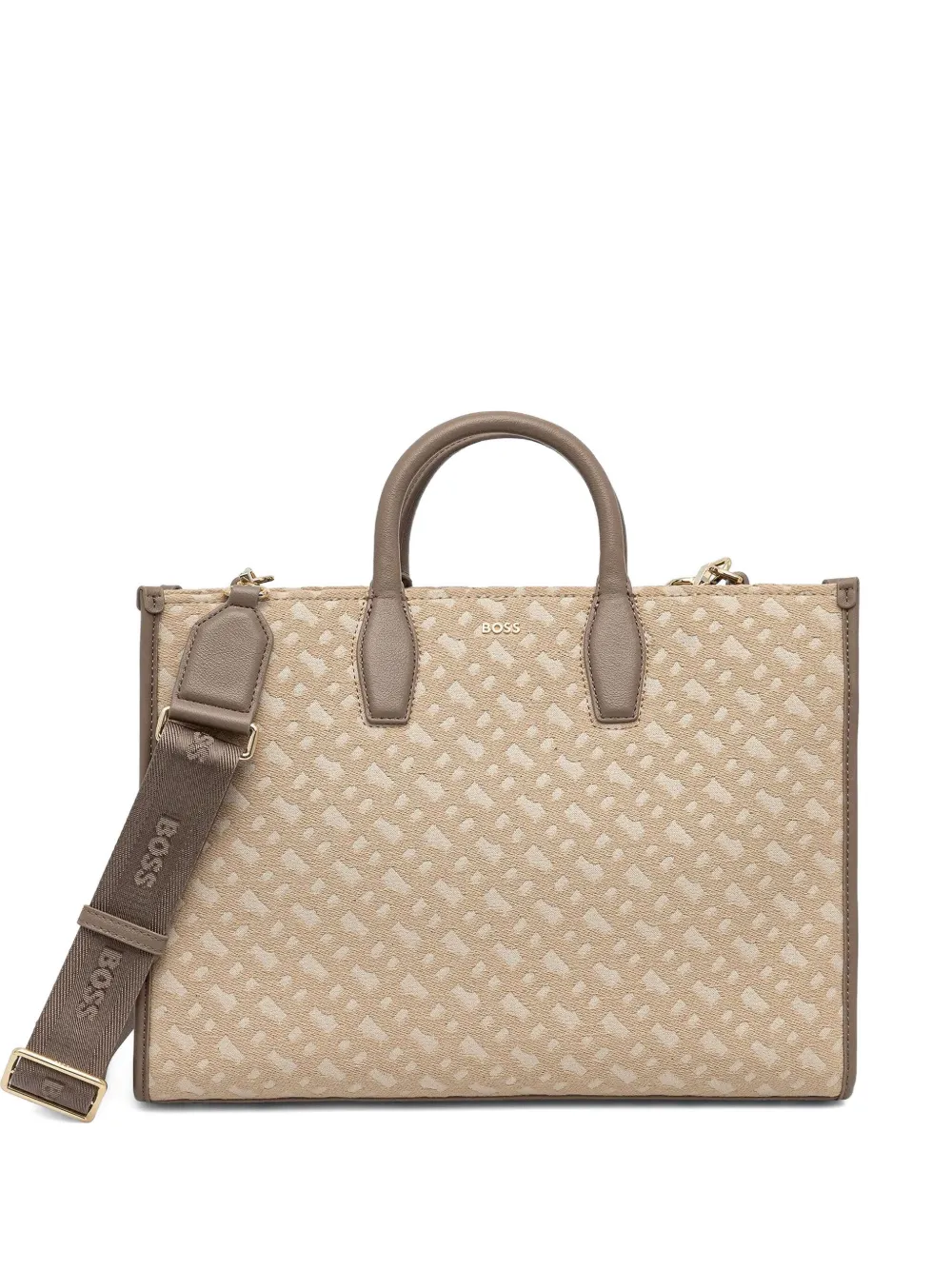 Сумка-тоут с логотипом BOSS, нейтральный
Сумка-тоут с логотипом BOSS, нейтральный