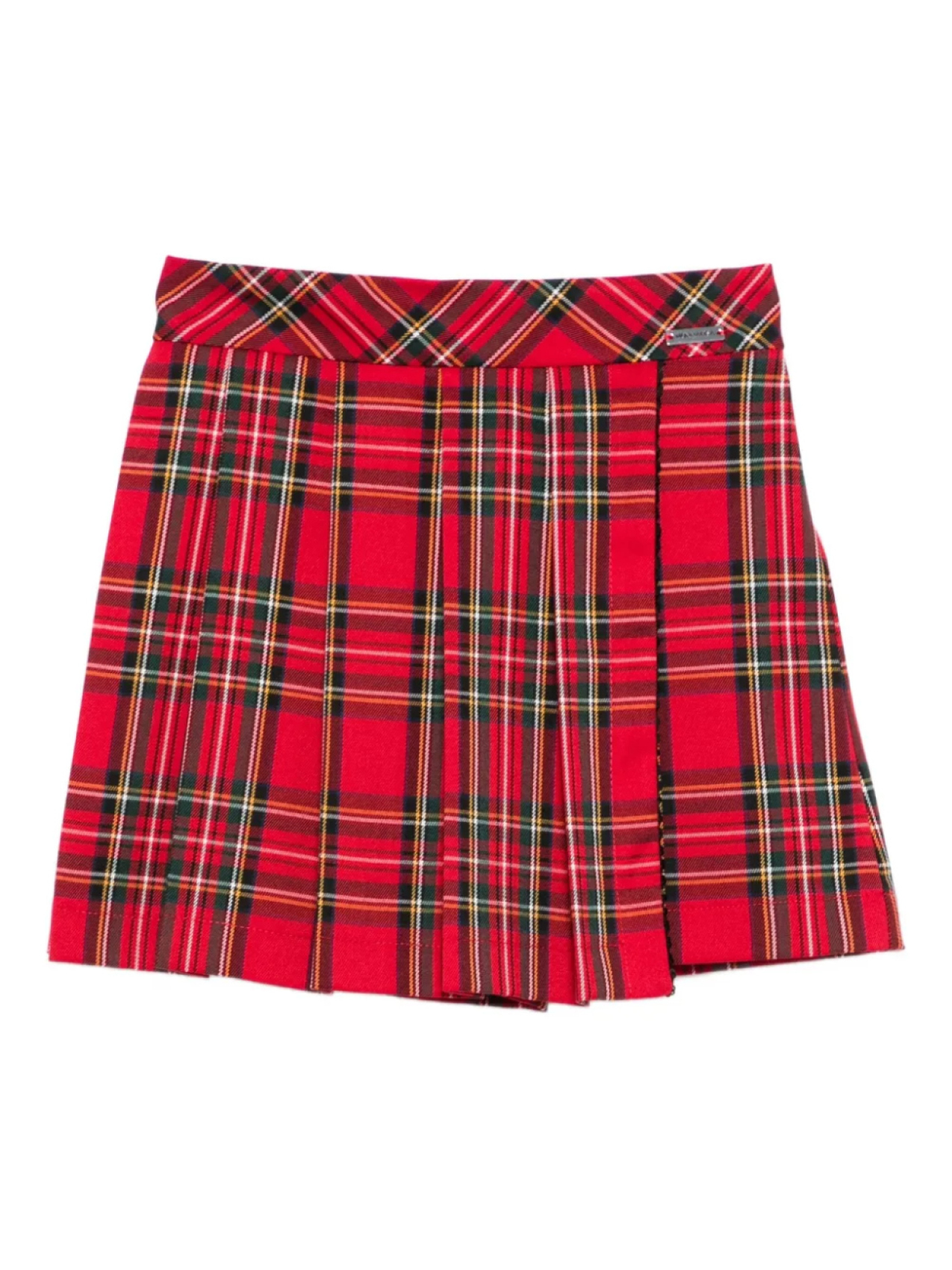 Шорты в плиссированную клетку Monnalisa, красный
Шорты в плиссированную клетку Monnalisa, красный