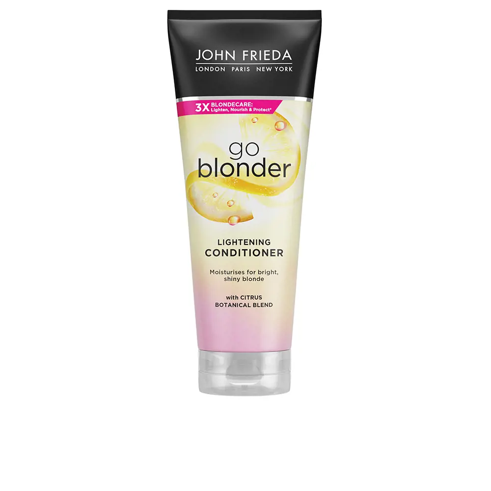 Кондиционер для волос Sheer blonde acondicionador aclarante John Frieda, 250 мл.
Кондиционер для волос Sheer blonde acondicionador aclarante John Frieda, 250 мл.