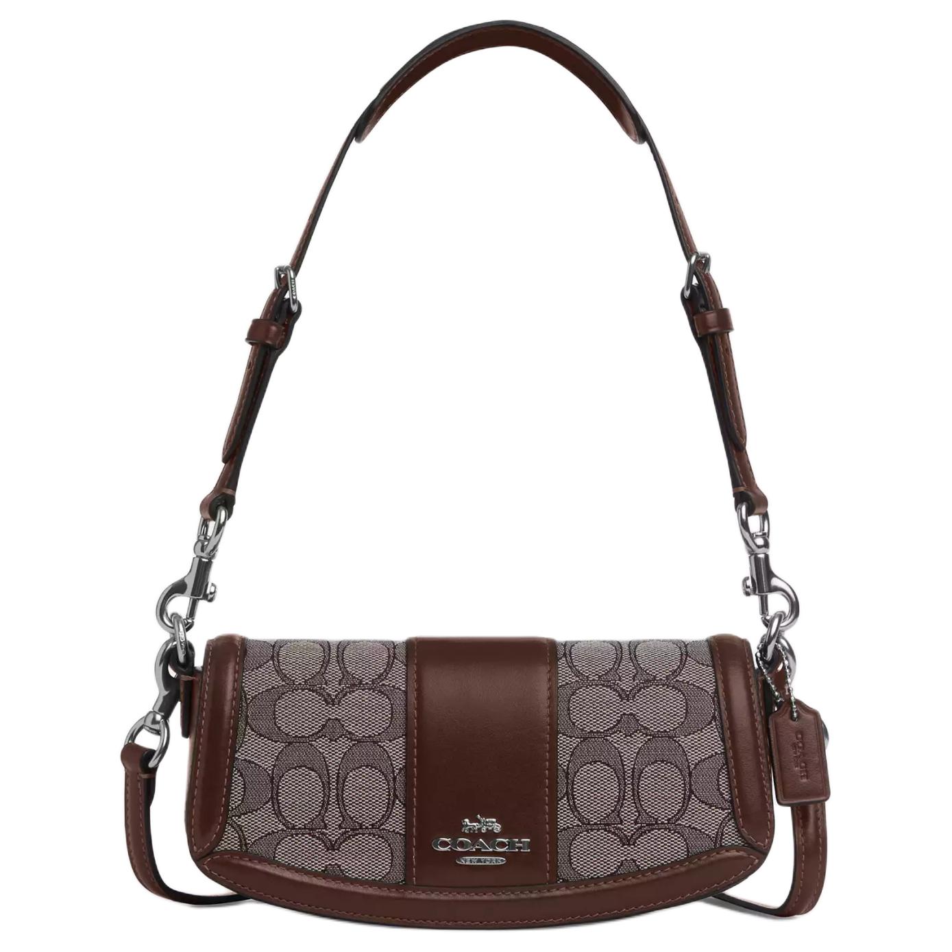 COACH Андреа Иконик Жаккард с выделанной телячьей кожей портативная сумка кроссбоди через плечо Трампетс женская коричневая
COACH Андреа Иконик Жаккард с выделанной телячьей кожей портативная сумка кроссбоди через плечо Трампетс женская коричневая
