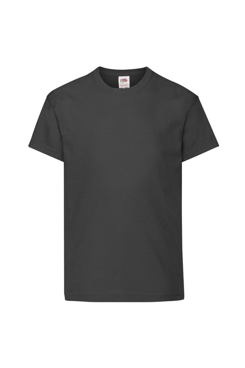 Оригинальная футболка с коротким рукавом Fruit of the Loom, черный
Оригинальная футболка с коротким рукавом Fruit of the Loom, черный