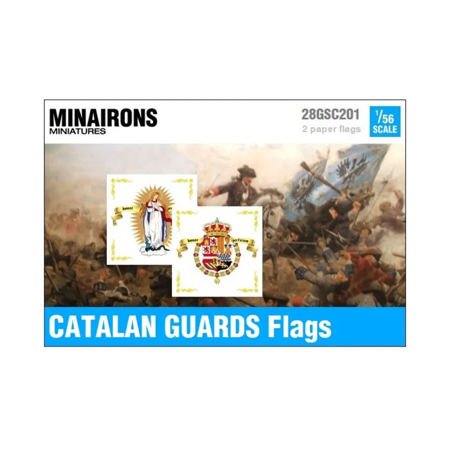 Флаги каталонской гвардии, War of Spanish Succession - Decals & Flags (1:56)
Флаги каталонской гвардии, War of Spanish Succession - Decals & Flags (1:56)