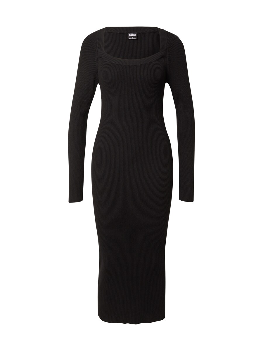 Вязаное платье Urban Classics, черный
Вязаное платье Urban Classics, черный