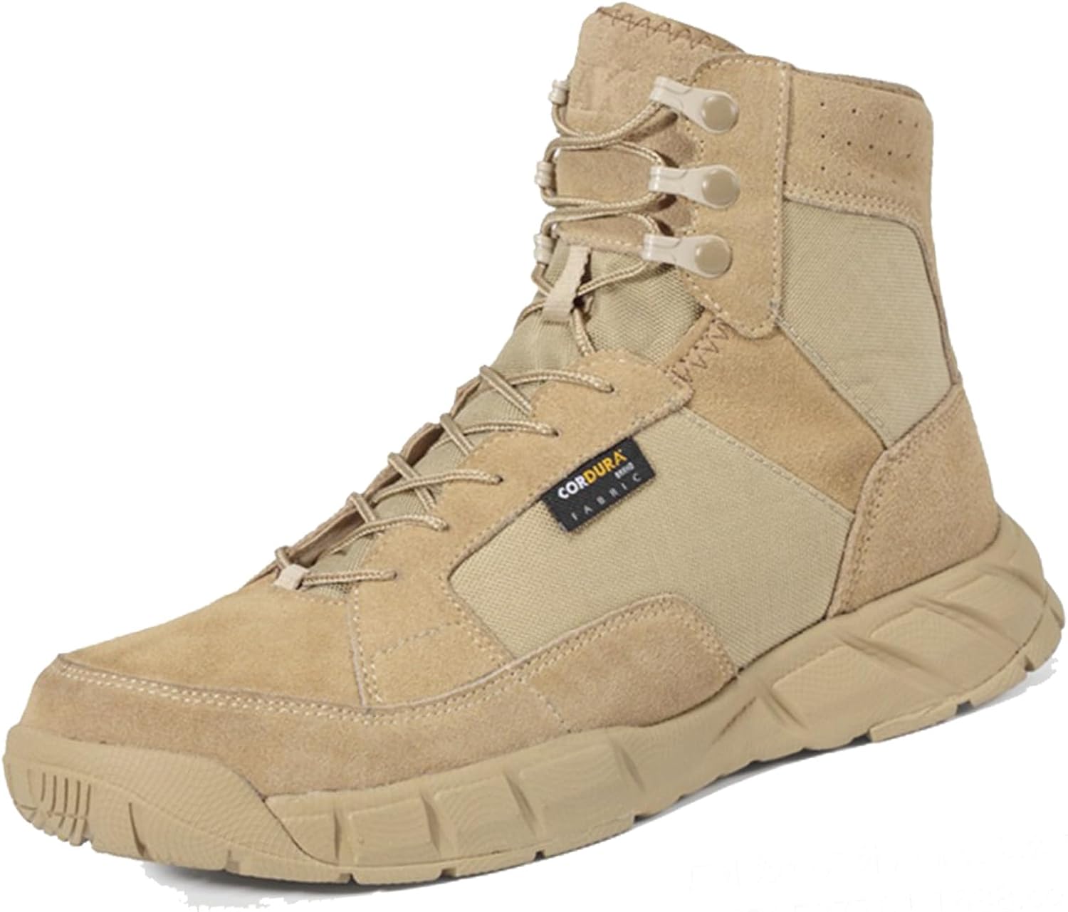 Мужские тактические ботинки легкие из замши и кожи для походов, работы и боевых действий Zivopah, бежевый
Мужские тактические ботинки легкие из замши и кожи для походов, работы и боевых действий Zivopah, бежевый