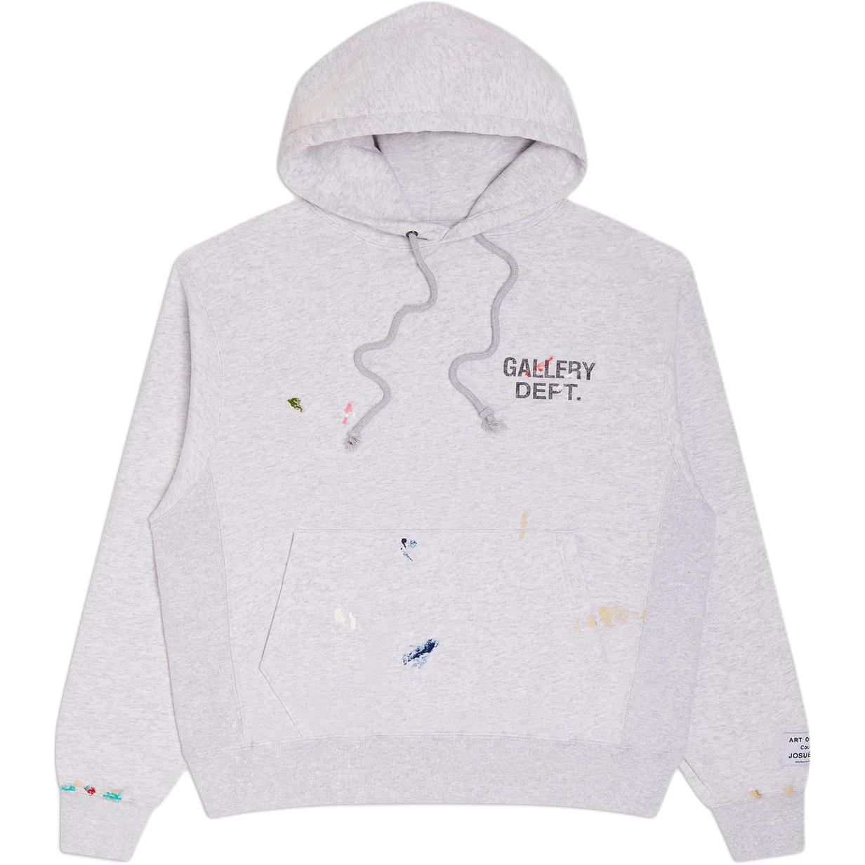 Худи с длинными рукавами и принтом логотипа Gallery Dept., серый
Худи с длинными рукавами и принтом логотипа Gallery Dept., серый