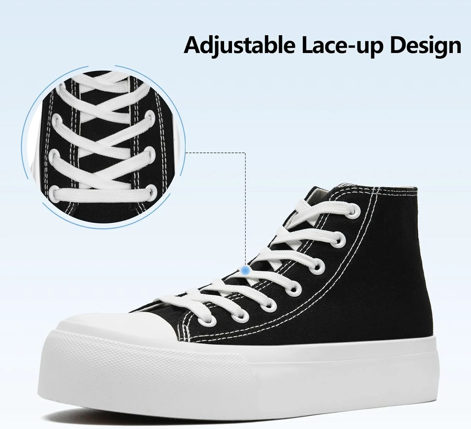 Женские кеды на платформе из холщовой ткани, мужские высокие классические кеды из холща, универсальные повседневные кроссовки, удобные модные кроссовки на шнуровке Xraehni, черный
Женские кеды на платформе из холщовой ткани, мужские высокие классические кеды из холща, универсальные повседневные кроссовки, удобные модные кроссовки на шнуровке Xraehni, черный