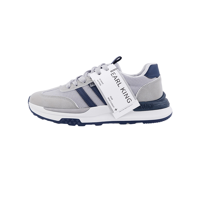 Earl king Износостойкие и легкие мужские повседневные низкие кеды серого цвета, цвет Gray 
Earl king Износостойкие и легкие мужские повседневные низкие кеды серого цвета, цвет Gray
