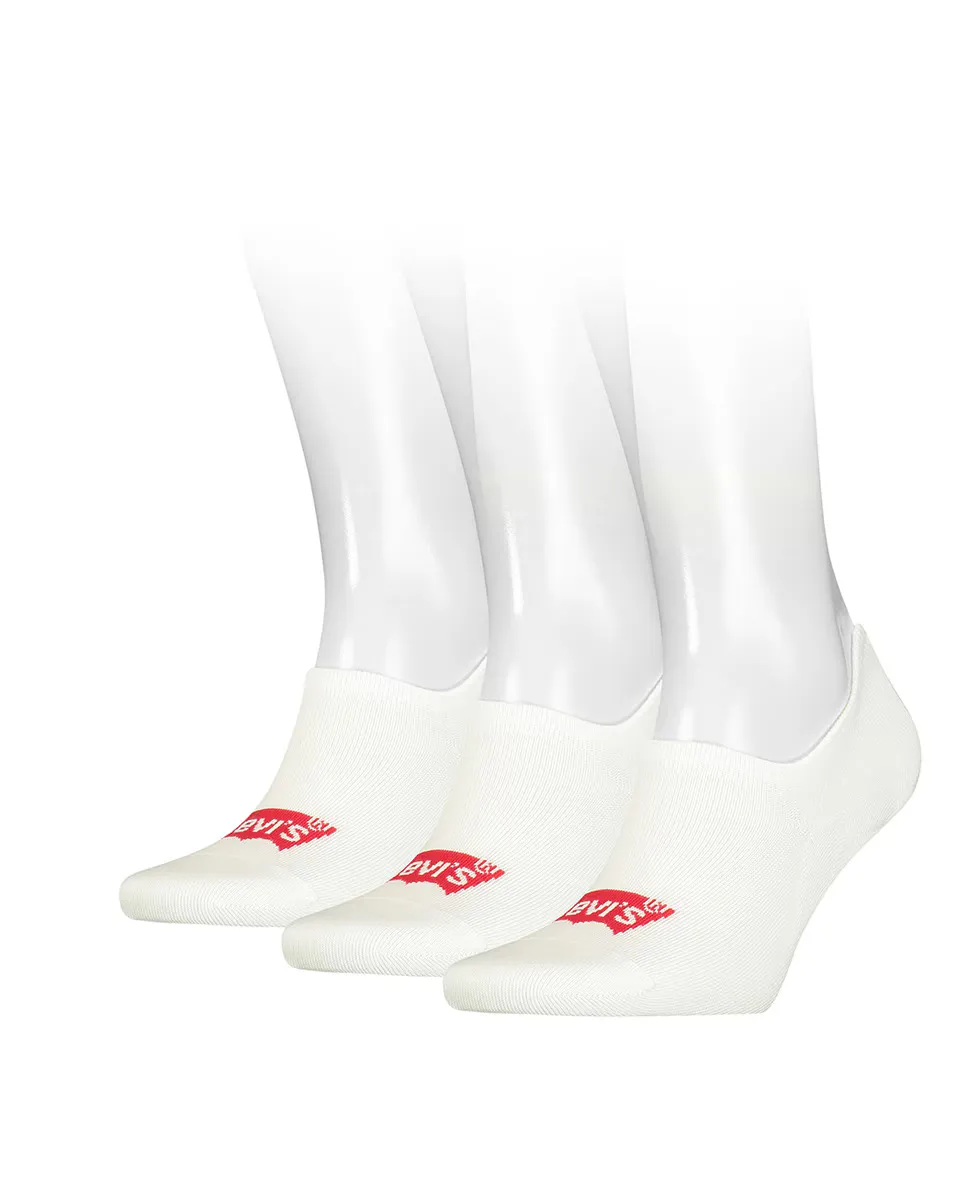 В наборе 3 пары базовых носков Levi's. Белые пики унисекс с логотипом «летучая мышь», белый
В наборе 3 пары базовых носков Levi's. Белые пики унисекс с логотипом «летучая мышь», белый