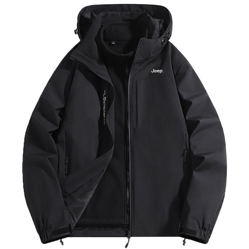 Jeep Куртка Unisex, Tech Black (Shell Clothing Sets+Fleece Liner)
Jeep Куртка Unisex, Tech Black (Shell Clothing Sets+Fleece Liner)