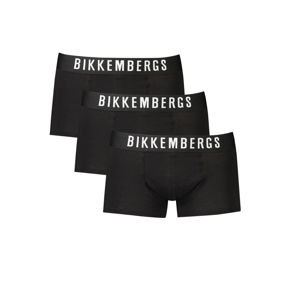 Черное хлопковое нижнее белье Bikkembergs, Black
Черное хлопковое нижнее белье Bikkembergs, Black