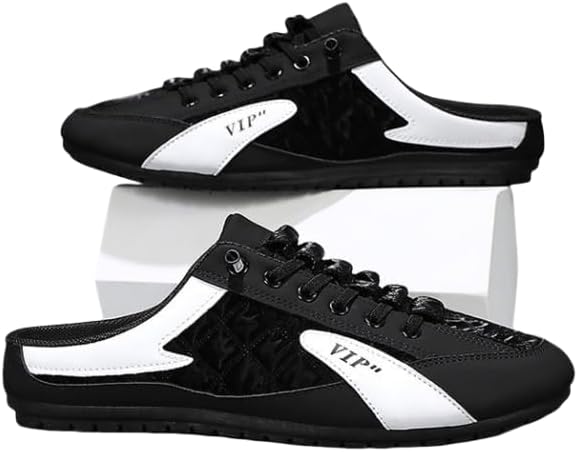 Модные мужские слипоны на весну и лето, повседневные и домашние кроссовки-мулы, нескользящие удобные лоферы для работы, походов и трекинга Hhhchpm, черный
Модные мужские слипоны на весну и лето, повседневные и домашние кроссовки-мулы, нескользящие удобные лоферы для работы, походов и трекинга Hhhchpm, черный